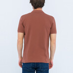 Short Sleeve Polo Shirt // Brown (2XL)