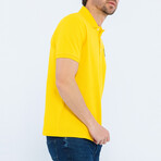 Short Sleeve Polo Shirt // Mustard (S)