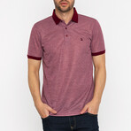 Henry Short Sleeve Polo Shirt // Bordeaux (L)