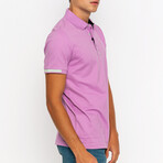 Walter Short Sleeve Polo Shirt // Purple (XL)