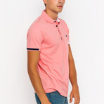 Jeremy Short Sleeve Polo Shirt // Pink (2XL)