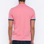 Wayne Short Sleeve Polo Shirt // Pink (3XL)