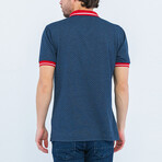 Simon Short Sleeve Polo Shirt // Navy (S)