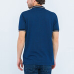 Mason Short Sleeve Polo Shirt // Sax (2XL)