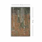 Birch Forest,1903 (27.5"H x 17.7"W x 1.1"D)