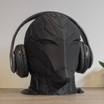 Scifi Dark Armor // Headphone Stand