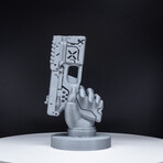 Pistol Hand Headphone Stand