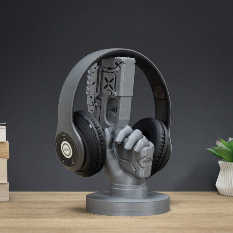 Pistol Hand Headphone Stand