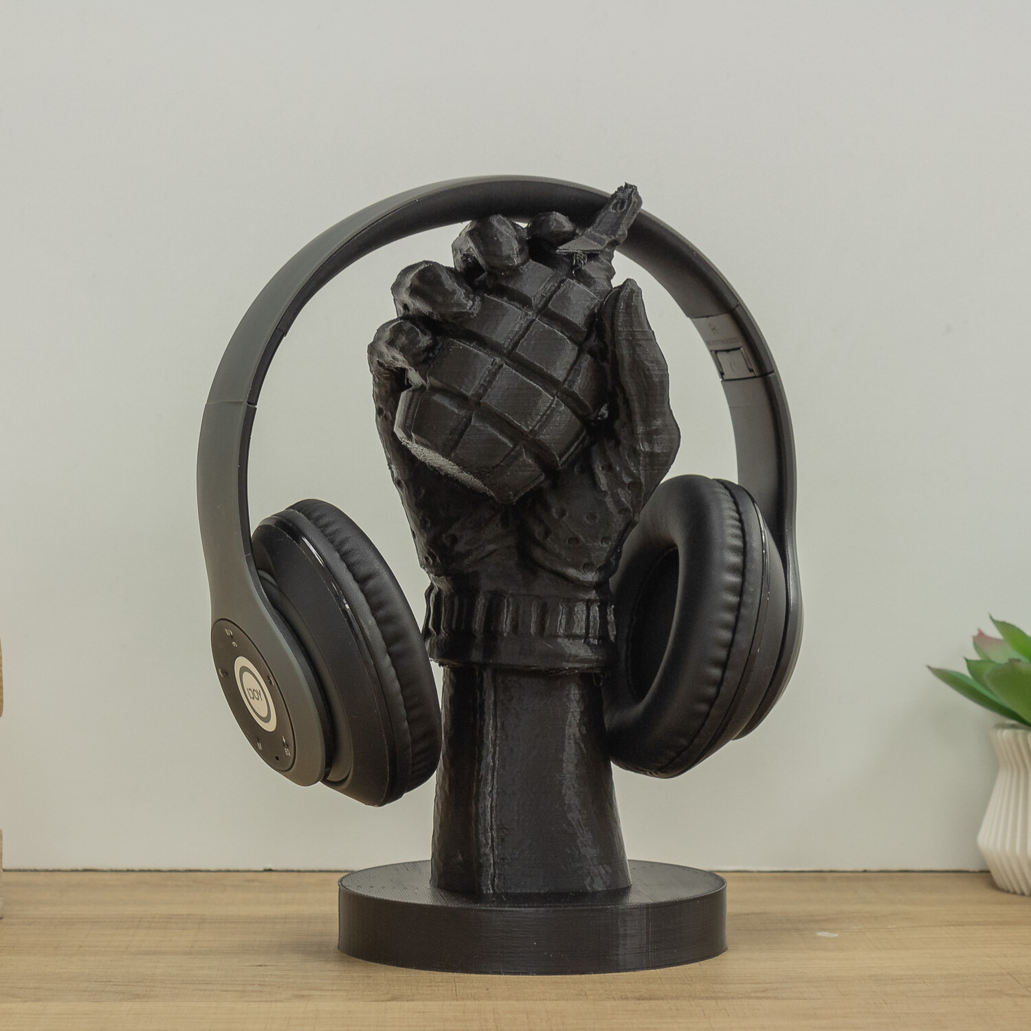 Hand headphone stand hot sale