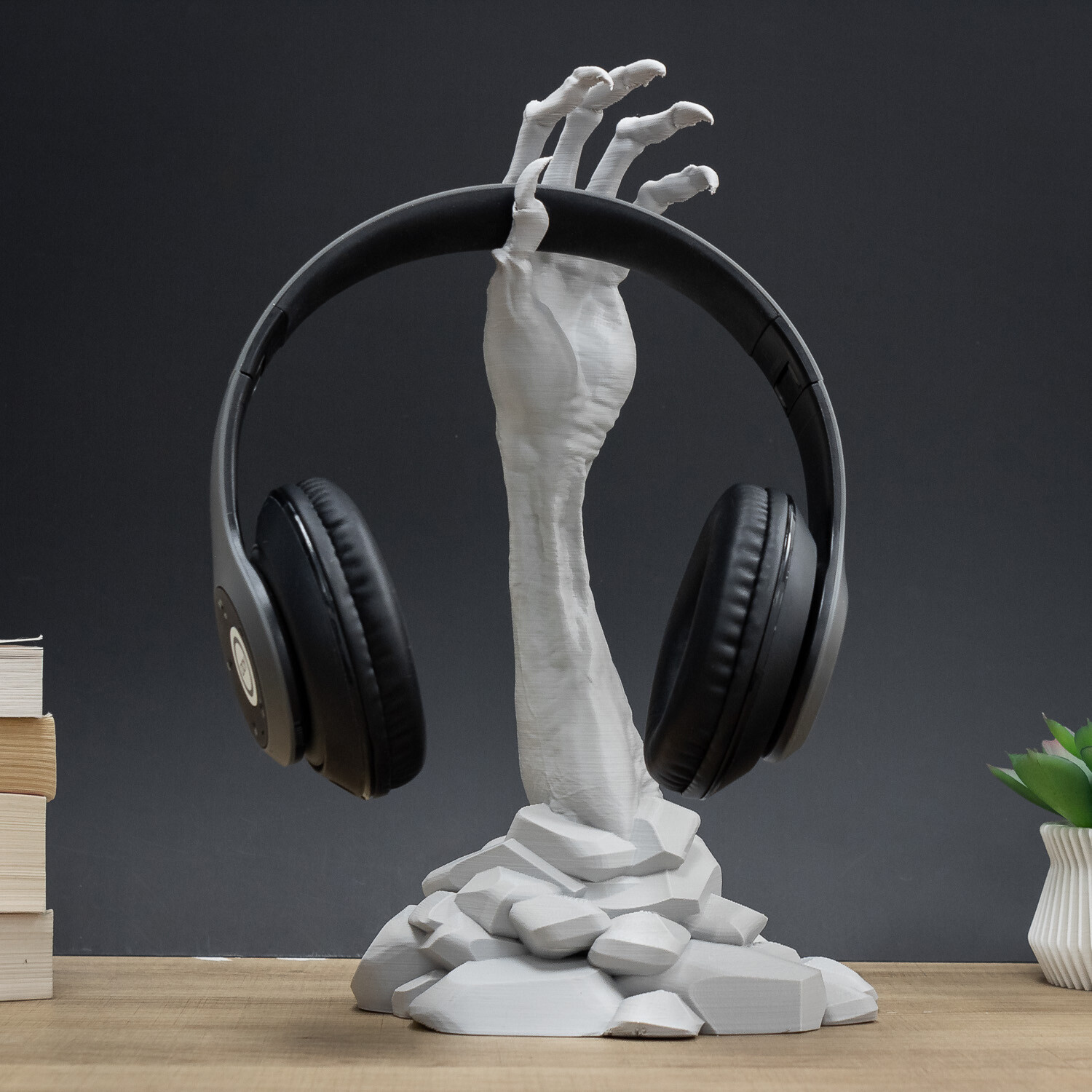 Hand best sale headphone stand