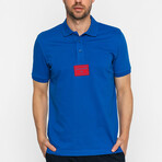 Paul Short Sleeve Polo Shirt // Sax (2XL)