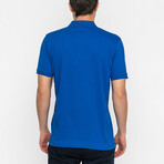 Paul Short Sleeve Polo Shirt // Sax (M)