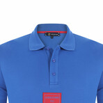 Paul Short Sleeve Polo Shirt // Sax (M)