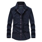 Dwayne Shirt // Dark Blue (XL)