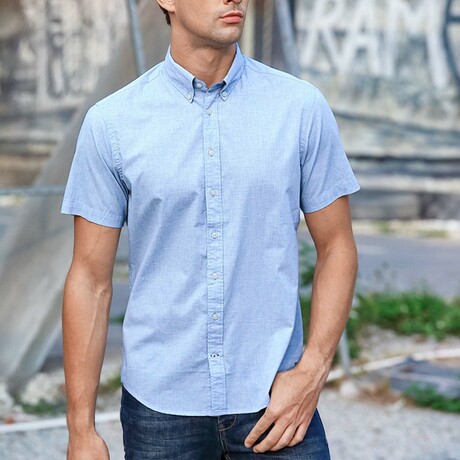 Wurf Shirt // Light Blue (XS)