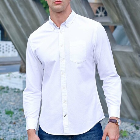 Dwayne Shirt // White (XS)