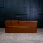 Orient Express Extension Coffee Table Trunk // Cognac