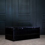 Orient Express Extension Coffee Table Trunk // Black