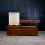 Orient Express Extension Coffee Table Trunk // Cognac