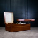 Orient Express Extension Coffee Table Trunk // Cognac