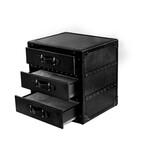 Orient Express 3-Drawer Bureau // Black