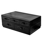 Orient Express 5-Drawer Coffee Table // Black