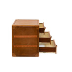 Orient Express 3-Drawer Bureau // Cognac