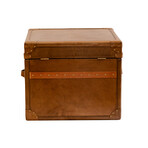 Orient Express Side Trunk // Cognac