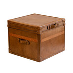 Orient Express Side Trunk // Cognac