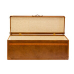 Orient Express Low Chest Trunk // Cognac