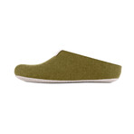 Mel Wool Slipper // Olive Green (Euro: 43)