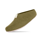 Mel Wool Slipper // Olive Green (Euro: 40)