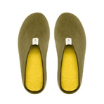 Mel Wool Slipper // Olive Green (Euro: 42)