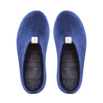 Mel Wool Slipper // Navy Blue (Euro: 43)