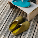 Mel Wool Slipper // Olive Green (Euro: 42)