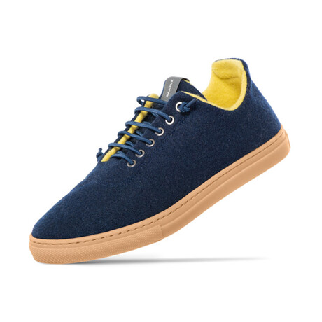 Urban Wooler // Navy + Lemon (Euro: 40)