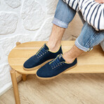 Urban Wooler // Navy + Lemon (Euro: 47)