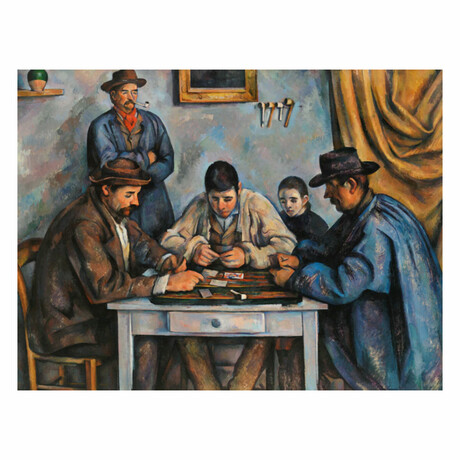 Card Players by Paul Cezanne (250 Pieces)