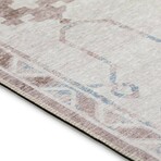 Yuma Southwest Persian Non-Skid Rug // Taupe (1'8" x 2'6" Accent Rug)