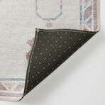 Yuma Southwest Persian Non-Skid Rug // Taupe (1'8" x 2'6" Accent Rug)