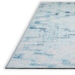 Yuma Modern Tribal Non-Skid Rug // Blue (1'8" x 2'6" Accent Rug)