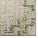 Yuma Modern Tribal Non-Skid Rug // Green (1'8" x 2'6" Accent Rug)