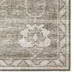 Yuma Southwest Persian Non-Skid Rug // Olive (1'8" x 2'6" Accent Rug)