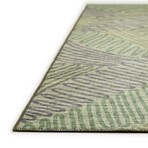 Yuma Modern Tropical Non-Skid Rug // Green (1'8" x 2'6" Accent Rug)