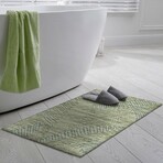Yuma Modern Tropical Non-Skid Rug // Green (1'8" x 2'6" Accent Rug)