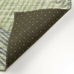 Yuma Modern Tropical Non-Skid Rug // Green (1'8" x 2'6" Accent Rug)