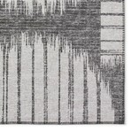 Yuma Geometric Cirlces Non-Skid Rug // Gray (1'8" x 2'6" Accent Rug)