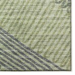 Yuma Modern Tropical Non-Skid Rug // Green (1'8" x 2'6" Accent Rug)