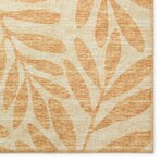 Yuma Tropical Leaves Non-Skid Rug // Gilded (1'8" x 2'6" Accent Rug)