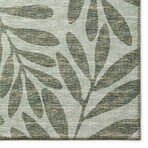 Yuma Tropical Leaves Non-Skid Rug // Green (1'8" x 2'6" Accent Rug)